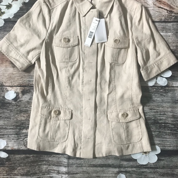 Elie Tahari Cargo Jacket - Picture 6 of 8